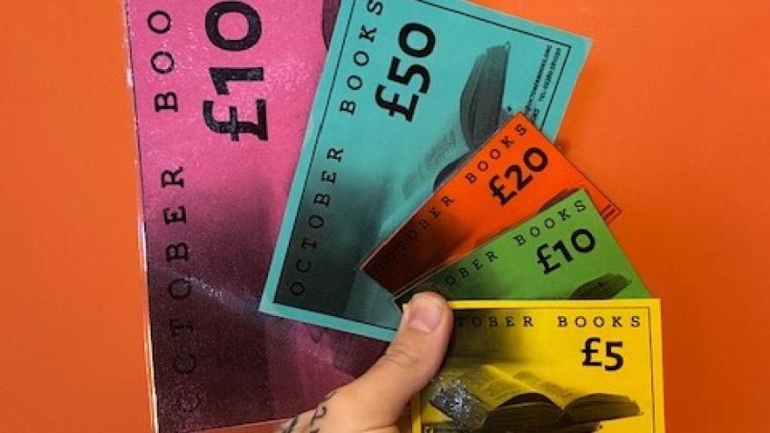 October Books Vouchers - help us through Covid!