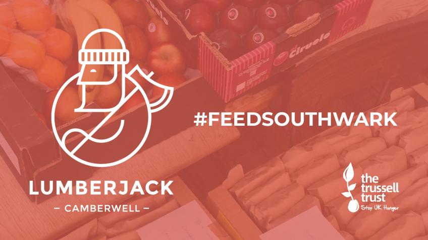 The Lumberjack & Southwark Foodbank link-up!