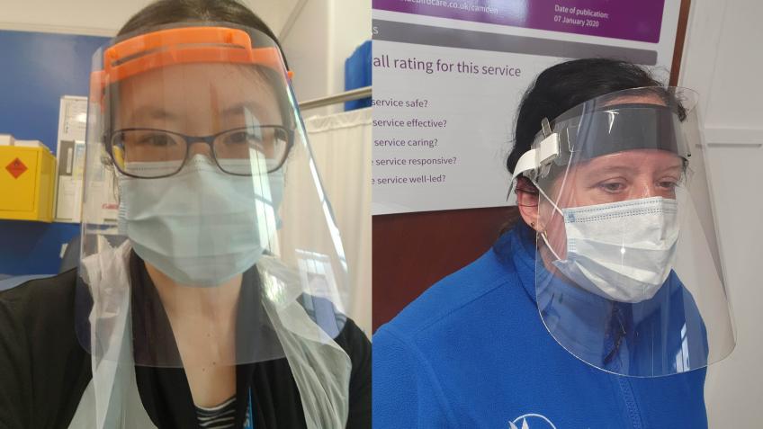 Haworth Tompkins PPE Visors
