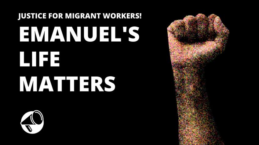 Justice for Emanuel: worked until death at the MoJ