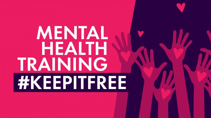 Keep our mental health training free for all
