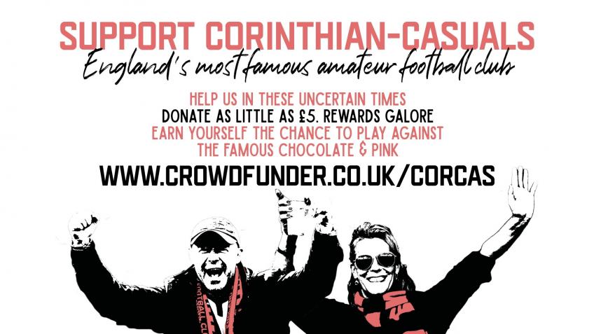 Supporting Corinthian-Casuals in Uncertain Times