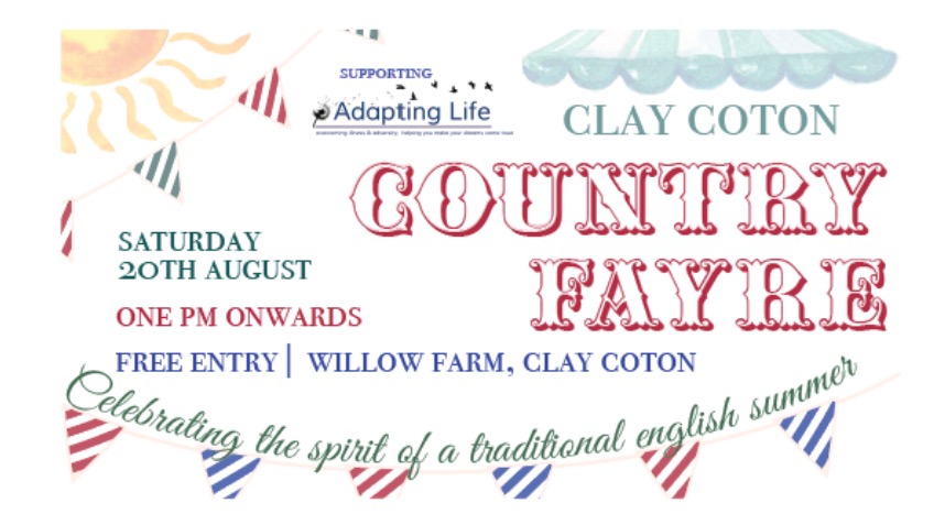 Adapting Life - Clay Coton Country Fayre