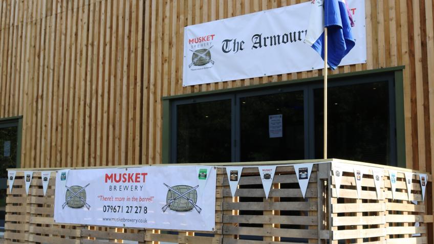Must Get Behind Musket