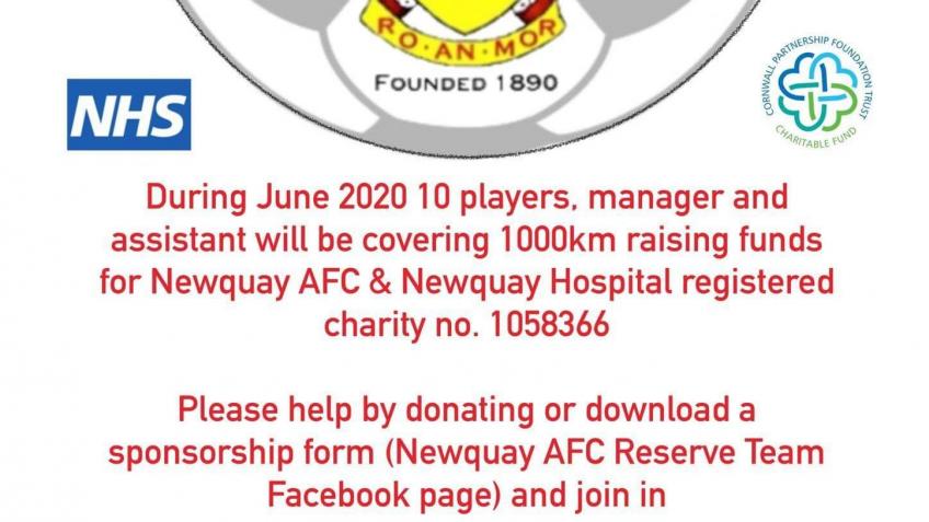 1000km Challenge (Newquay Hospital/Newquay AFC)