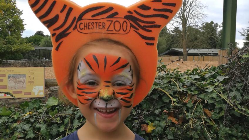 Tegan's 10k walk to help the animals @ Chester zoo