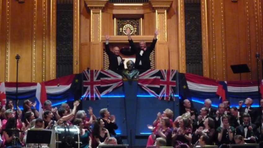 Flags for The Last Night Of The  Proms