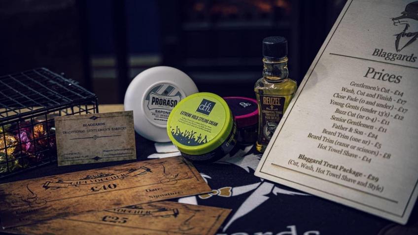 Support Blaggards Barbers - buy a Gift Voucher