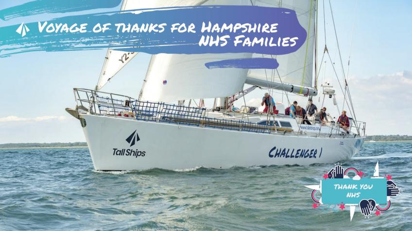 Voyage of thanks to Hampshire NHS Families