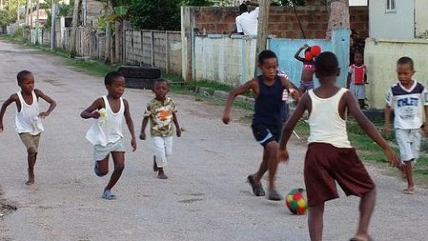 The Mango Girl Playground Project Jamaica.