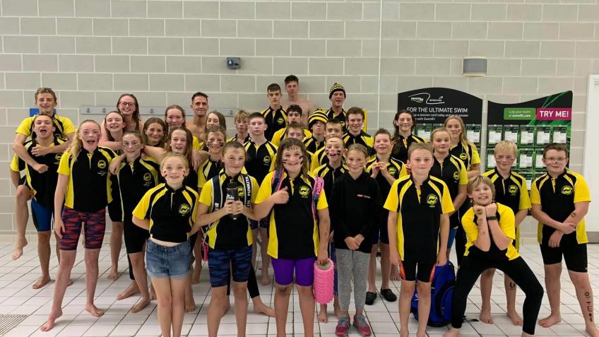 Helping our swimmers get back into the pool.