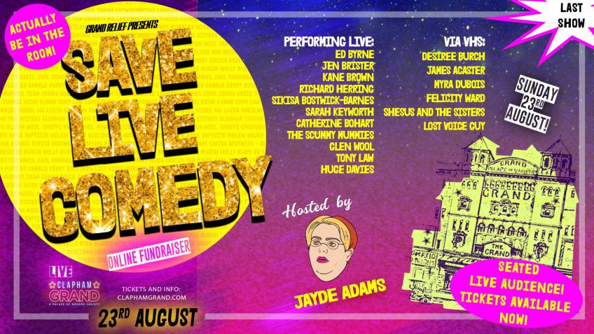 Help Save Live Comedy