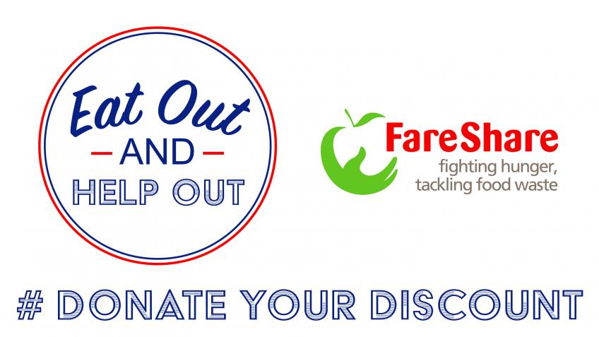#DonateYourDiscount - Eat Out AND Help Out
