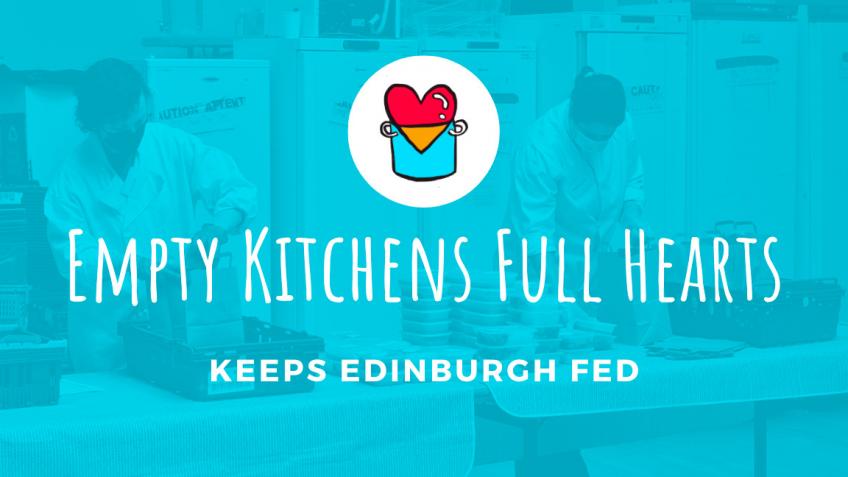 Empty Kitchens Keeps Edinburgh Fed A Food And Drink Crowdfunding Project In Edinburgh By Empty Kitchens Full Hearts