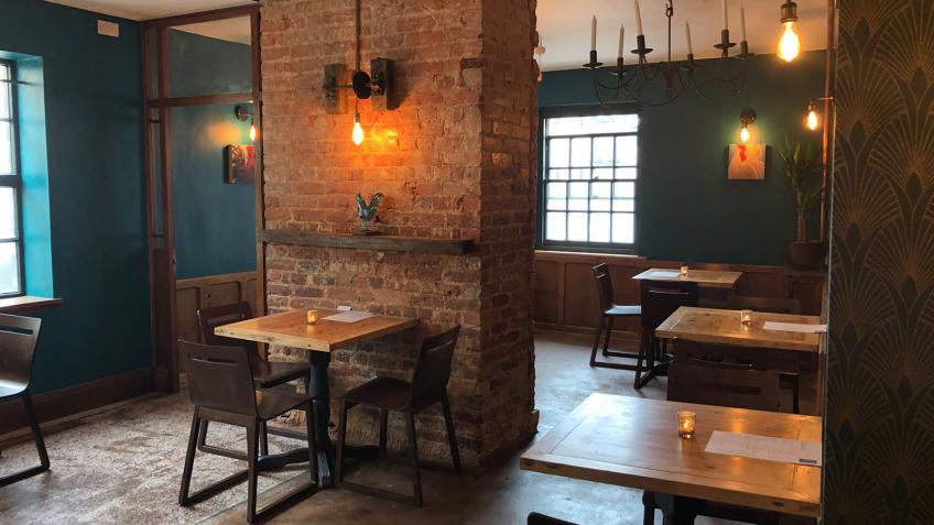 Bank House Brasserie. Getting the kitchen open!