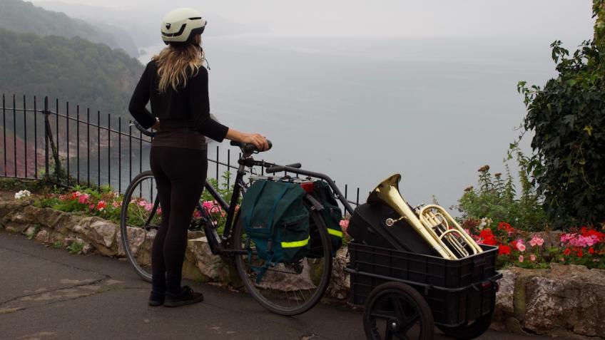 100 mile cycle raising funds for Torbay Brass Band