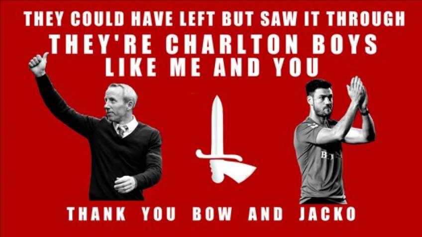 Thanking Bow & Jacko | New flag for The Valley