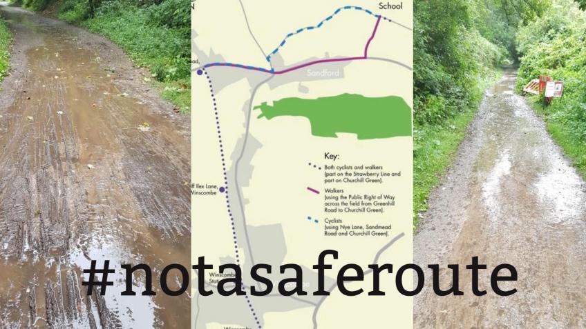 #NOTASAFEROUTE
