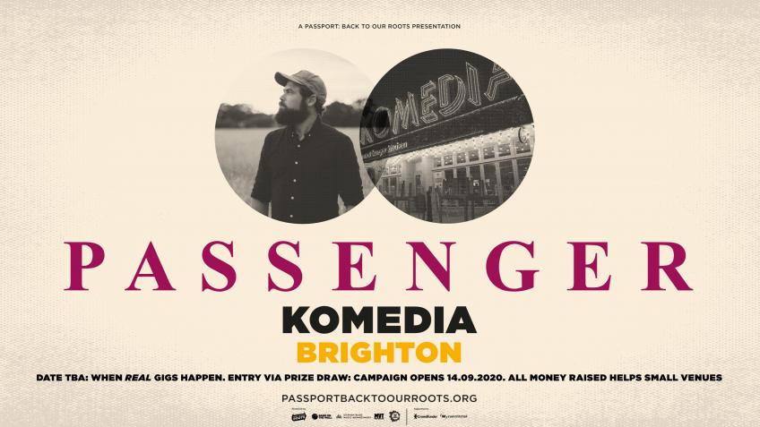Passenger at Komedia, Brighton