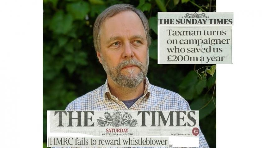 FUND THE TAX CAMPAIGNER WHO SAVED US £200m A YEAR