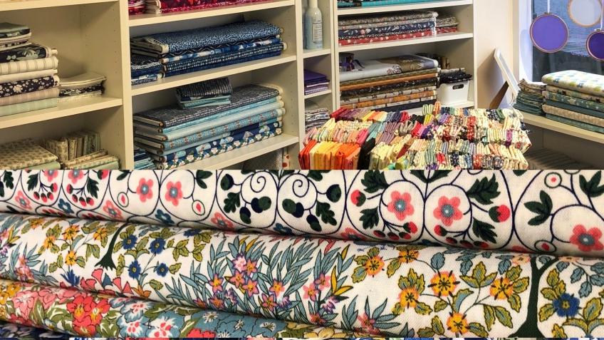 New Forest Fabric Shop tells a positive yarn