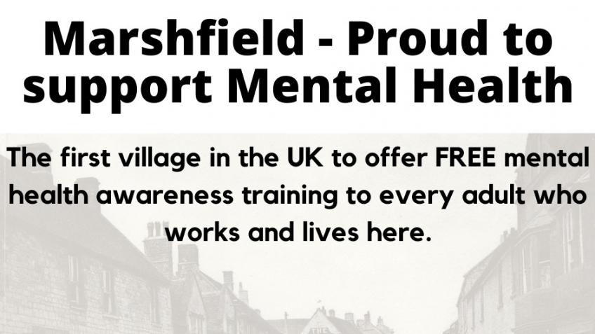 Marshfield - Proud to support Mental Health