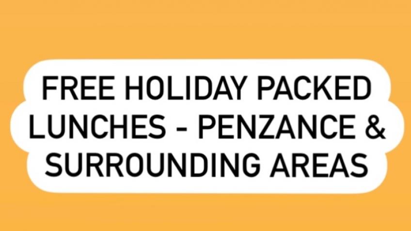 Free holiday packed lunches - Penzance