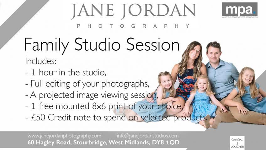Studio Session Gift Vouchers Special Offer