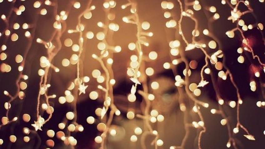 Christmas Lights on North Ronaldsay