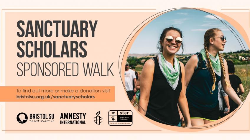 Sanctuary Scholars Sponsored Walk