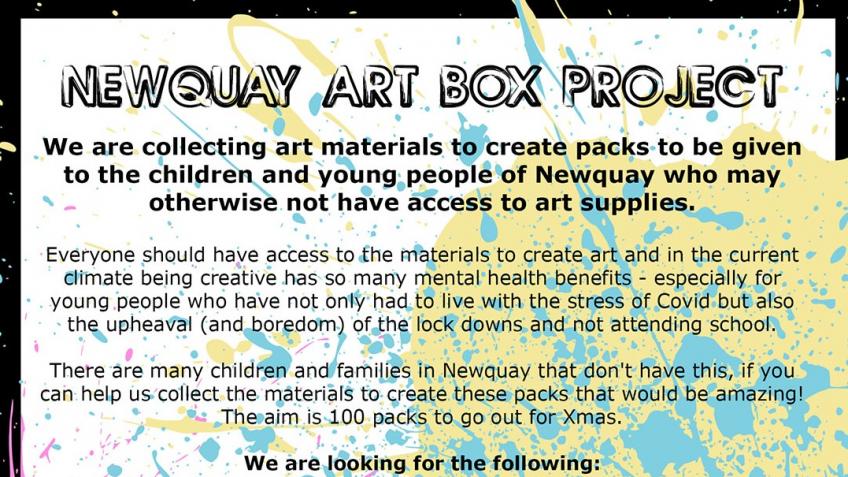 Newquay Art Box Project